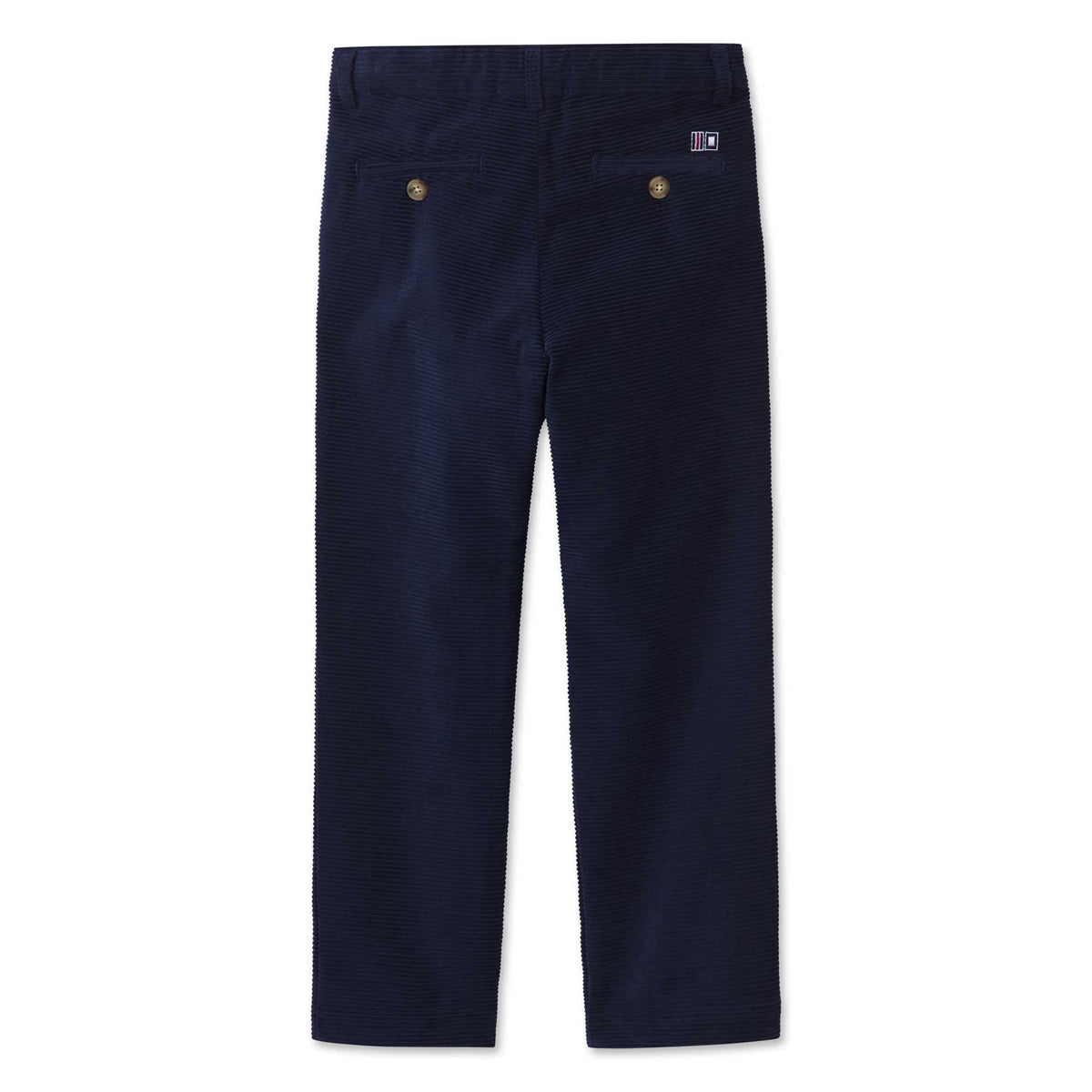Classic and Preppy Gavin Horizontal Cord Pant, Medieval Blue-Bottoms-CPC - Classic Prep Childrenswear