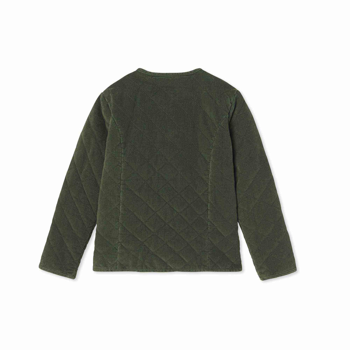 Classic and Preppy Gracie Quilted Jacket, Rifle Green-Outerwear-CPC - Classic Prep Childrenswear