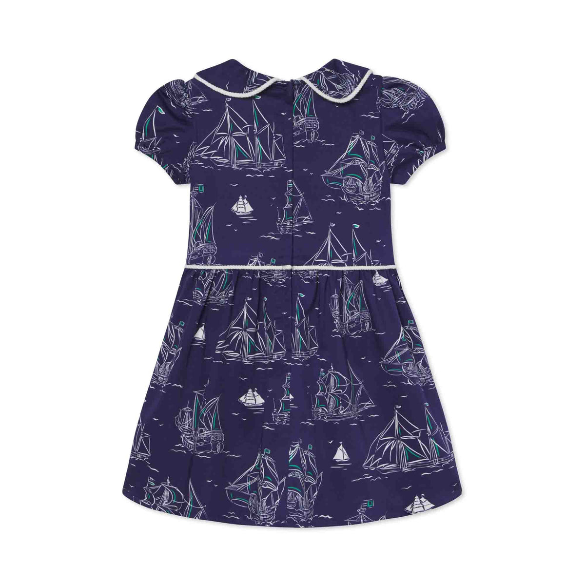 Classic and Preppy Hazel Dress, Commodore Print-Dresses, Jumpsuits and Rompers-CPC - Classic Prep Childrenswear