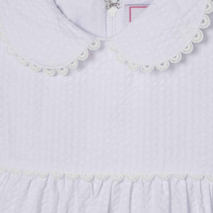 More Image, Classic and Preppy Hazel Dress, White Seersucker-Dresses, Jumpsuits and Rompers-CPC - Classic Prep Childrenswear