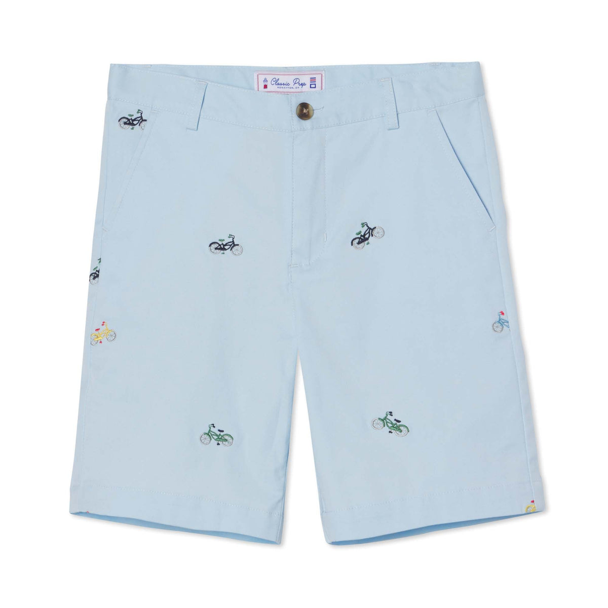 Classic and Preppy Hudson Short, Beach Cruiser Embroidery-Bottoms-Beach Cruiser Embroidery-5Y-CPC - Classic Prep Childrenswear