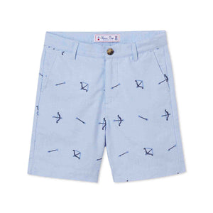 More Image, Classic and Preppy Hudson Short, Bow & Arrow Embroidery-Bottoms-Bow and Arrow Embroidery-5Y-CPC - Classic Prep Childrenswear