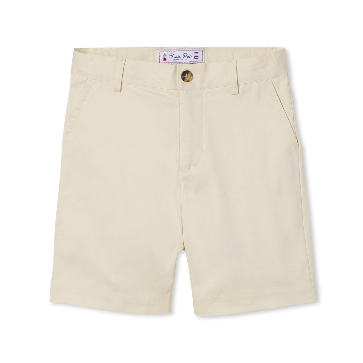 Classic and Preppy Hudson Short Twill, Beached Sand-Bottoms-Beached Sand-5Y-CPC - Classic Prep Childrenswear