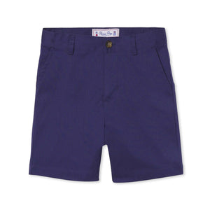 More Image, Classic and Preppy Hudson Short Twill, Blue Ribbon-Bottoms-Blue Ribbon-5Y-CPC - Classic Prep Childrenswear
