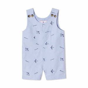 More Image, Classic and Preppy James Shortall, Bow & Arrow Embroidery-Baby Rompers-Bow and Arrow Embroidery-0-3M-CPC - Classic Prep Childrenswear