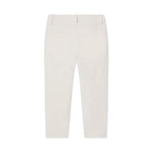 More Image, Classic and Preppy Jane 5 Pocket Pant Stretch 21W Corduroy, Cannoli Cream-Bottoms-CPC - Classic Prep Childrenswear