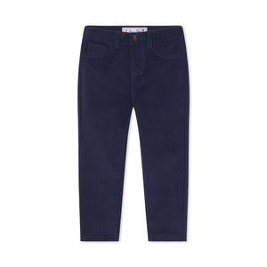 More Image, Classic and Preppy Jane 5 Pocket Pant Stretch 21W Corduroy, Medieval Blue-Bottoms-Medieval Blue-2T-CPC - Classic Prep Childrenswear