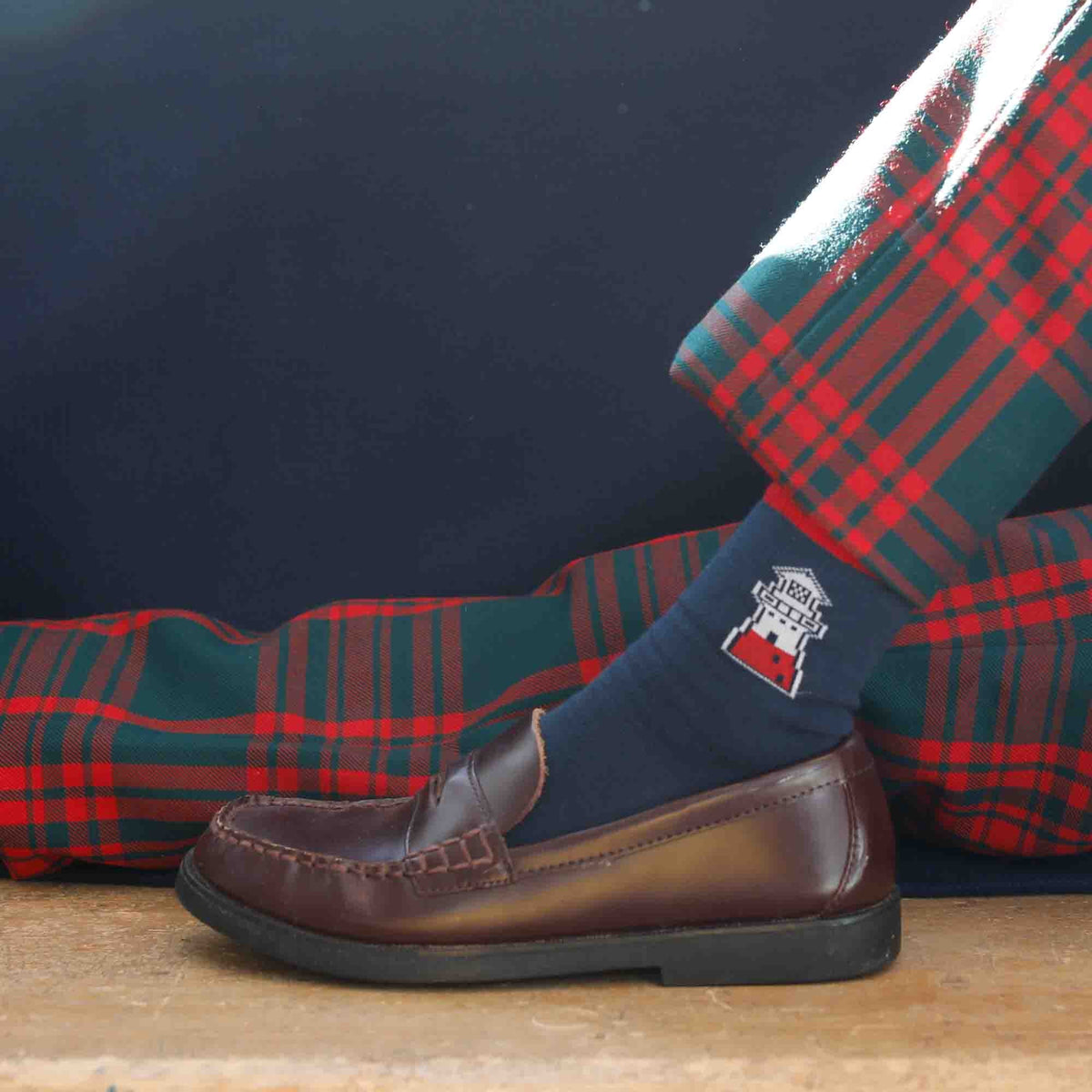 Classic and Preppy Knox Greens Ledge Socks 3 Pack-Accessory-Heritage Multi-M (6-9Y)-CPC - Classic Prep Childrenswear