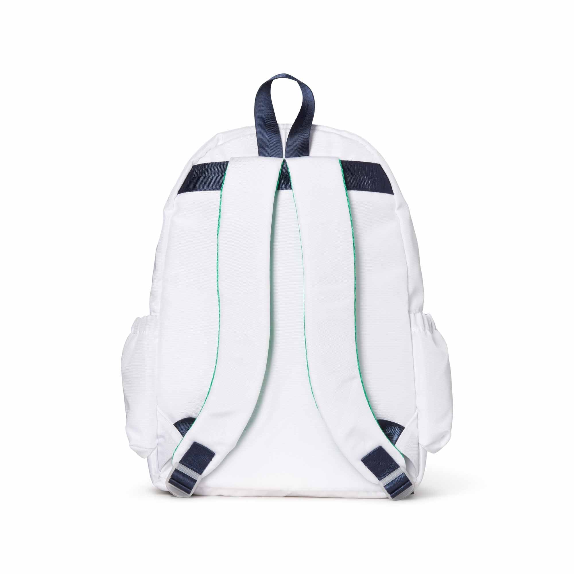 Stay Rad patch Checkered Backpack Beige White Kids and Adults
