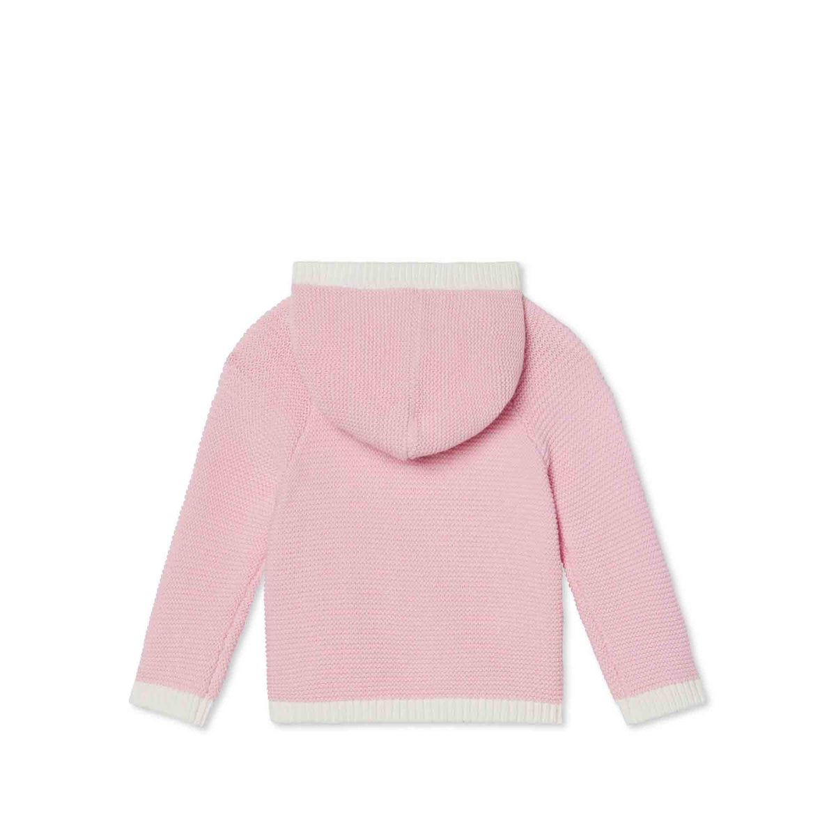 Classic and Preppy Logan Hooded Sweater Set, Lilly&#39;s Pink-Sweaters-CPC - Classic Prep Childrenswear