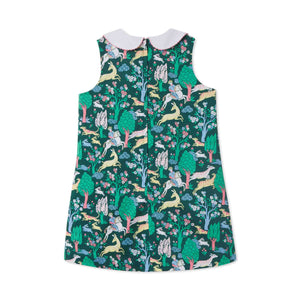 More Image, Classic and Preppy Maddie Dress, Primrose Scene Print-Dresses, Jumpsuits and Rompers-CPC - Classic Prep Childrenswear