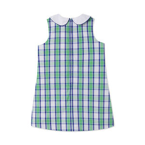 More Image, Classic and Preppy Maddie Dress, Summit Plaid-Dresses, Jumpsuits and Rompers-CPC - Classic Prep Childrenswear