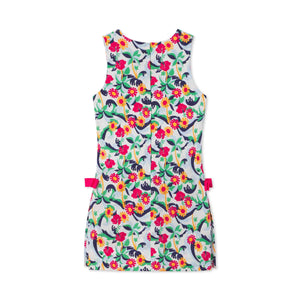 More Image, Classic and Preppy Madison Romper, Olina Print-Dresses, Jumpsuits and Rompers-CPC - Classic Prep Childrenswear