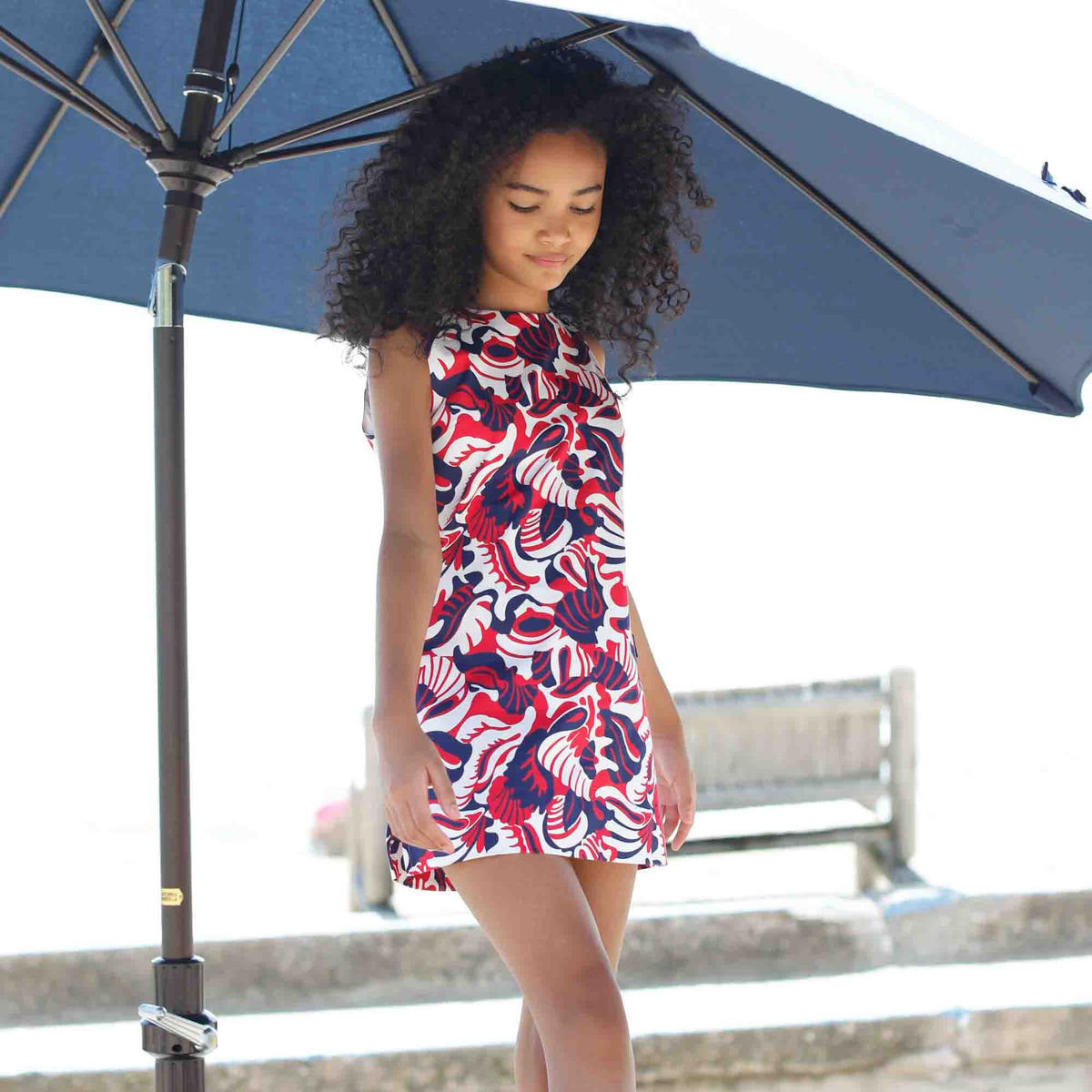 Classic and Preppy Madison Romper, Roton Point Print-Dresses, Jumpsuits and Rompers-CPC - Classic Prep Childrenswear
