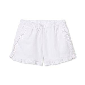 More Image, Classic and Preppy Milly Short, Bright White-Bottoms-Bright White-XS (2-3T)-CPC - Classic Prep Childrenswear
