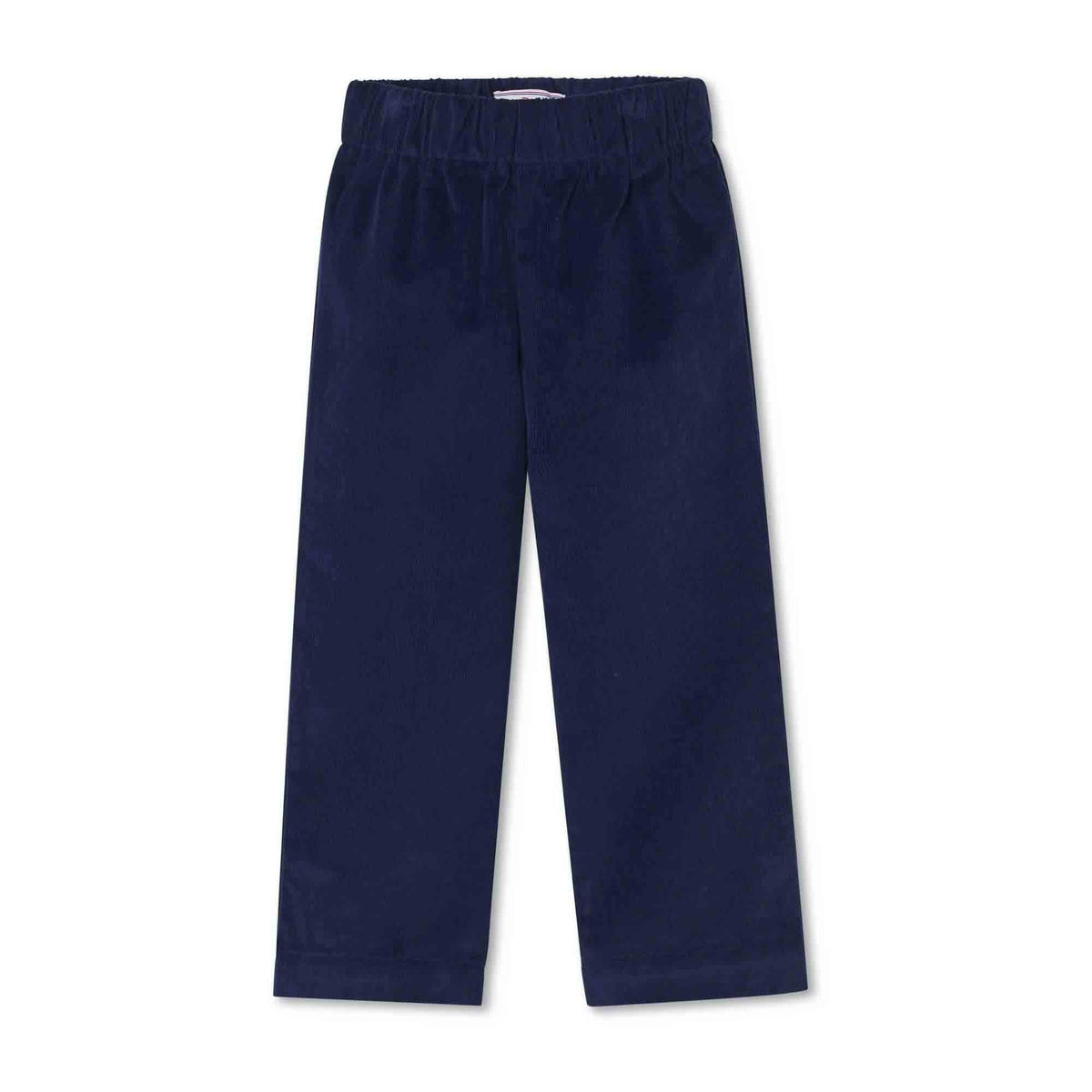 Classic and Preppy Myles Stretch Cord Pant, Medieval Blue-Bottoms-Medieval Blue-9-12M-CPC - Classic Prep Childrenswear
