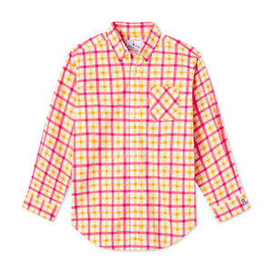 More Image, Classic and Preppy Owen Buttondown, Aloha Watercolor Gingham-Shirts and Tops-Aloha Watercolor Gingham-2T-CPC - Classic Prep Childrenswear