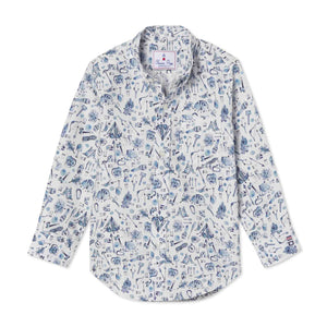 More Image, Classic and Preppy Owen Buttondown, Liberty® Ernest's Adventure Print-Shirts and Tops-Liberty® Ernest's Adventure-2T-CPC - Classic Prep Childrenswear