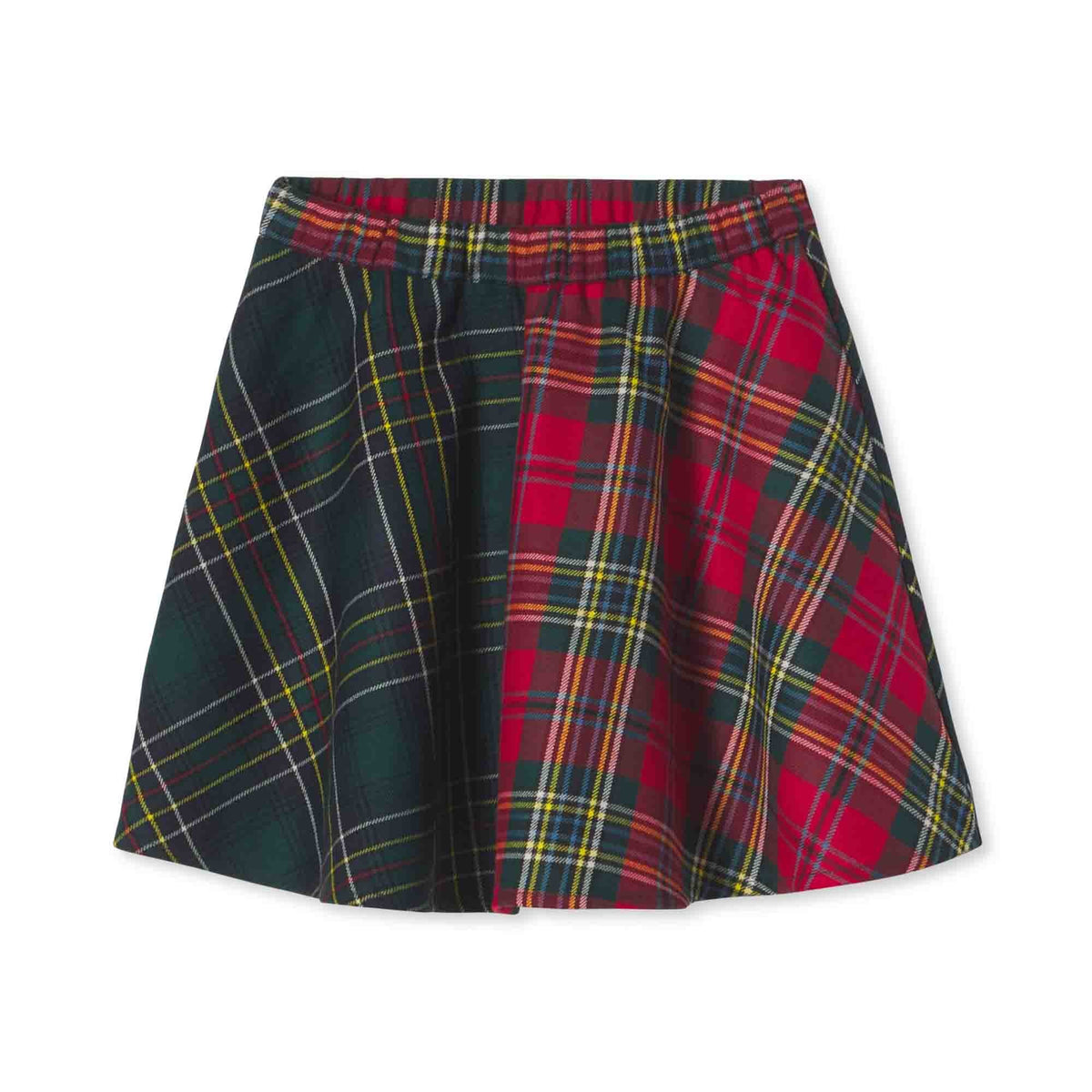 Classic and Preppy Sabrina Skirt, Bishop Party Tartan-Bottoms-Bishop Party Tartan-XS (2-3T)-CPC - Classic Prep Childrenswear