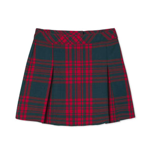 More Image, Classic and Preppy Sally Skirt, Hunter Tartan-Bottoms-Hunter Tartan-5Y-CPC - Classic Prep Childrenswear