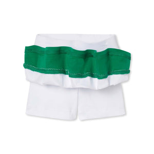 More Image, Classic and Preppy Scout Knit Skort Colorblock, Blarney Green-Bottoms-CPC - Classic Prep Childrenswear