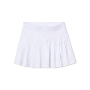 More Image, Classic and Preppy Scout Pima Knit Skort, Bright White-Bottoms-Bright White-2T-CPC - Classic Prep Childrenswear
