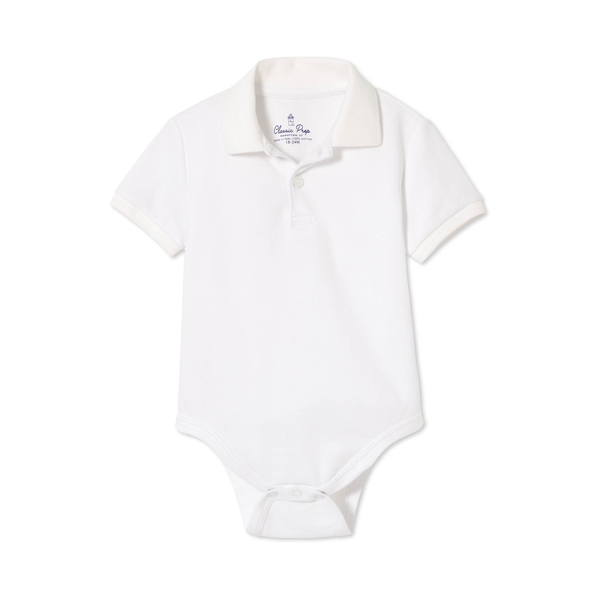 Polo onesie outlet for newborn boy