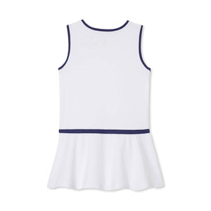 More Image, Classic and Preppy Tennyson Tennis Performance Dress, Bright White-Dresses, Jumpsuits and Rompers-CPC - Classic Prep Childrenswear