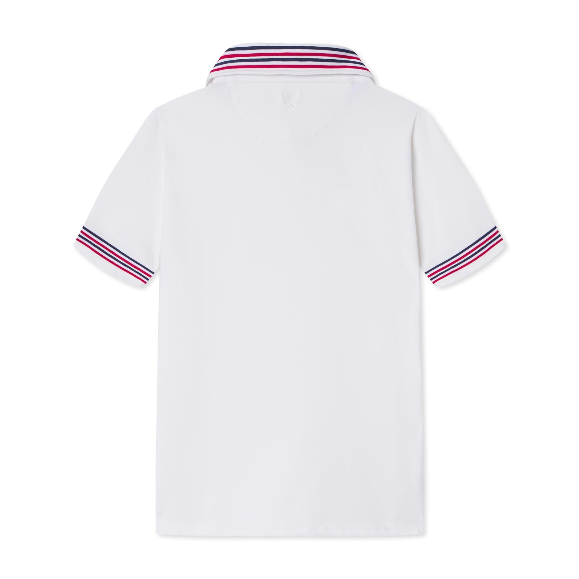 Terence Tennis Performance Americana Polo, Bright White