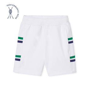 More Image, Classic and Preppy Tex Tennis Performance Short, Bright White-Bottoms-Bright White-XL (12-14Y)-CPC - Classic Prep Childrenswear
