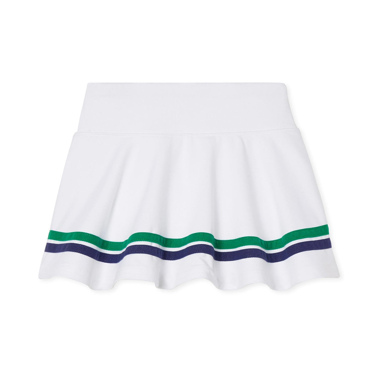 Classic and Preppy Tinsley Tennis Performance Skort, Bright White-Bottoms-CPC - Classic Prep Childrenswear