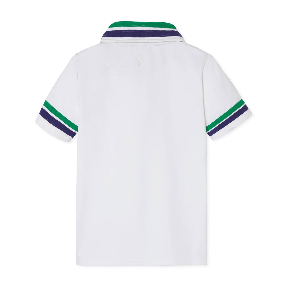 Classic and Preppy Updated Terence Tennis Performance Polo, Bright White-Shirts and Tops-CPC - Classic Prep Childrenswear