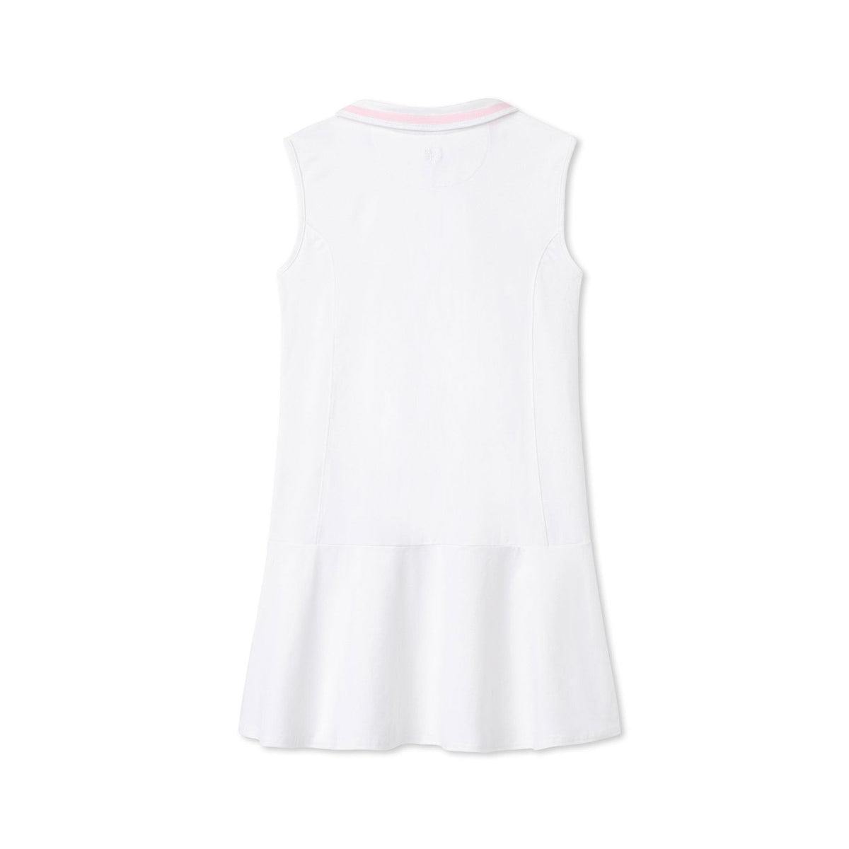 Classic and Preppy Vivian Tennis Performance Sherbet Dress, Bright White-Dresses, Jumpsuits and Rompers-CPC - Classic Prep Childrenswear