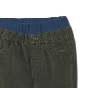 More Image, Classic and Preppy Washed Cord Gage 5 Pocket Pants, Rifle Green-Bottoms-CPC - Classic Prep Childrenswear