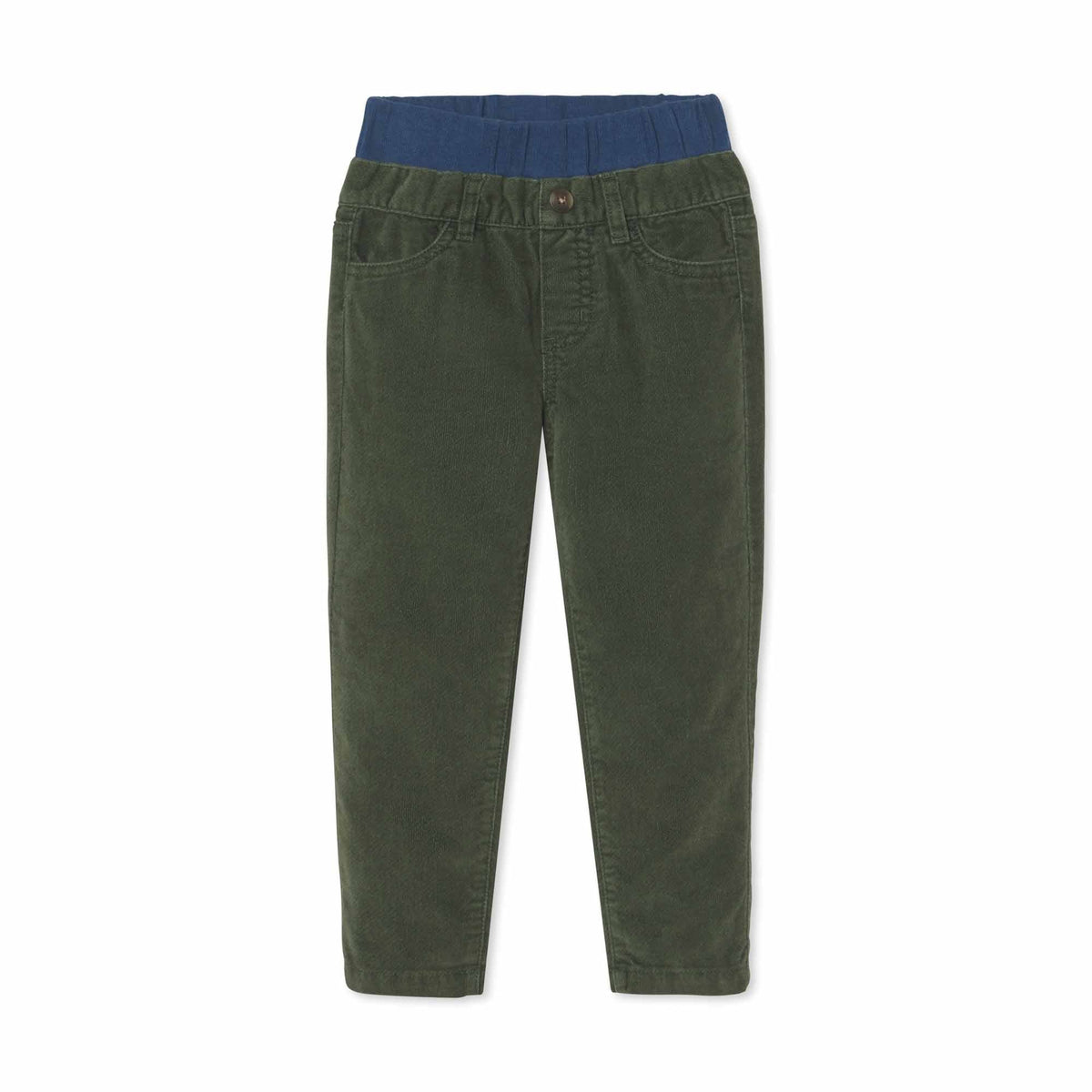 Classic and Preppy Washed Cord Gage 5 Pocket Pants, Rifle Green-Bottoms-Rifle Green-2T-CPC - Classic Prep Childrenswear