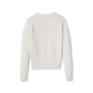 More Image, Classic and Preppy Women's Rowayton Heritage Sweater, Cannoli Cream-Sweaters-CPC - Classic Prep Childrenswear