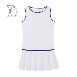 More Image, Classic and Preppy Women's Tennyson Tennis Performance - Dress, Bright White-Dresses, Jumpsuits and Rompers-Bright White-Womens XS (0-2)-CPC - Classic Prep Childrenswear
