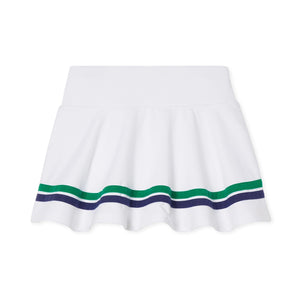 More Image, Classic and Preppy Women's Tinsley Tennis Performance Skort, Bright White-Bottoms-CPC - Classic Prep Childrenswear