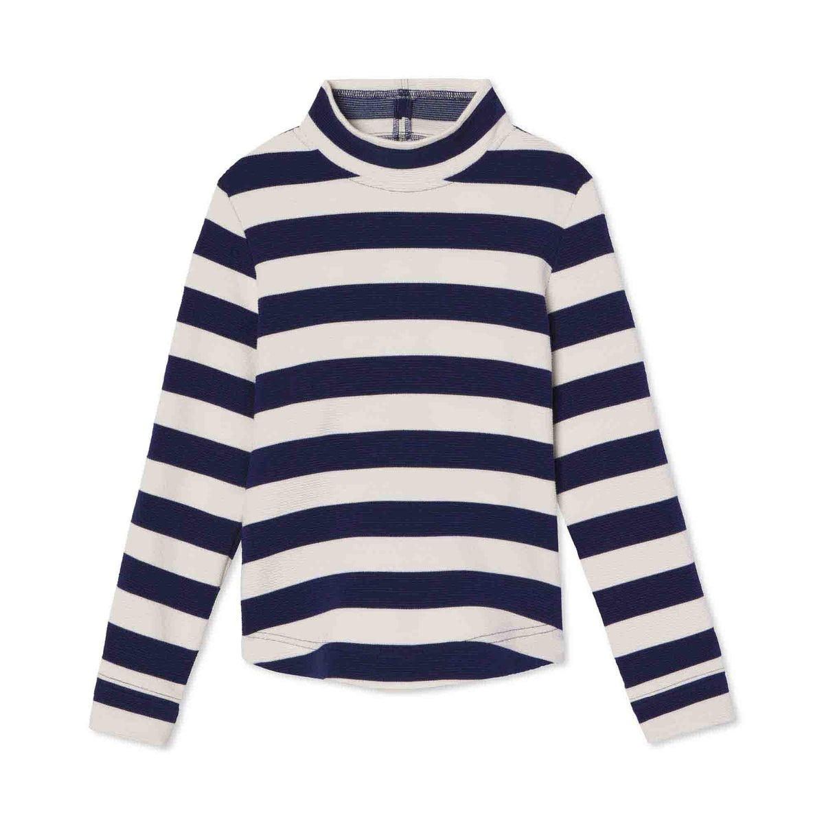Classic and Preppy Wren Ottoman Pullover, Tahoe Stripe-Shirts and Tops-Tahoe Stripe-XS (2-3T)-CPC - Classic Prep Childrenswear